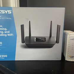 Linksys Streaming, Gaming and extending Router with Aris Modem