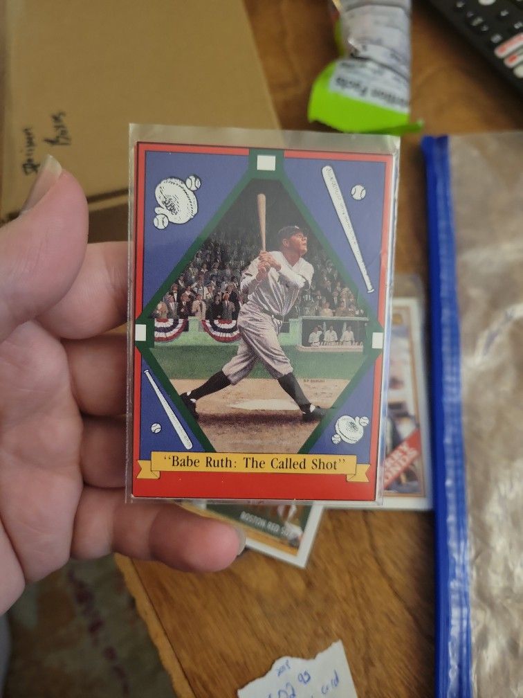 Babe Ruth The Called Shot Card NM
