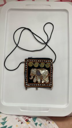 Mini Hindu Elephant Coin Purse 