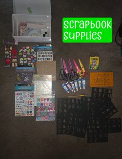 Scrapbook supplies