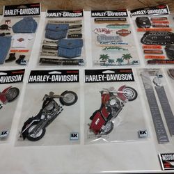 10 Harley Davidson Stickers
