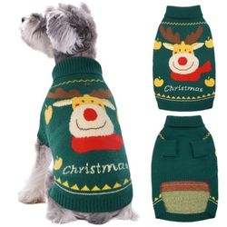 New Medium Christmas Dog Pet Sweater