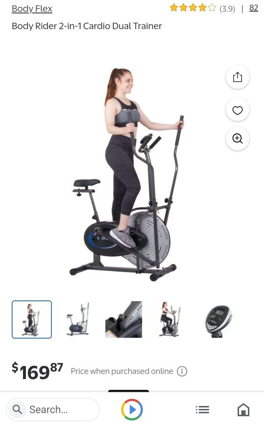 Body Rider Exercise Bike