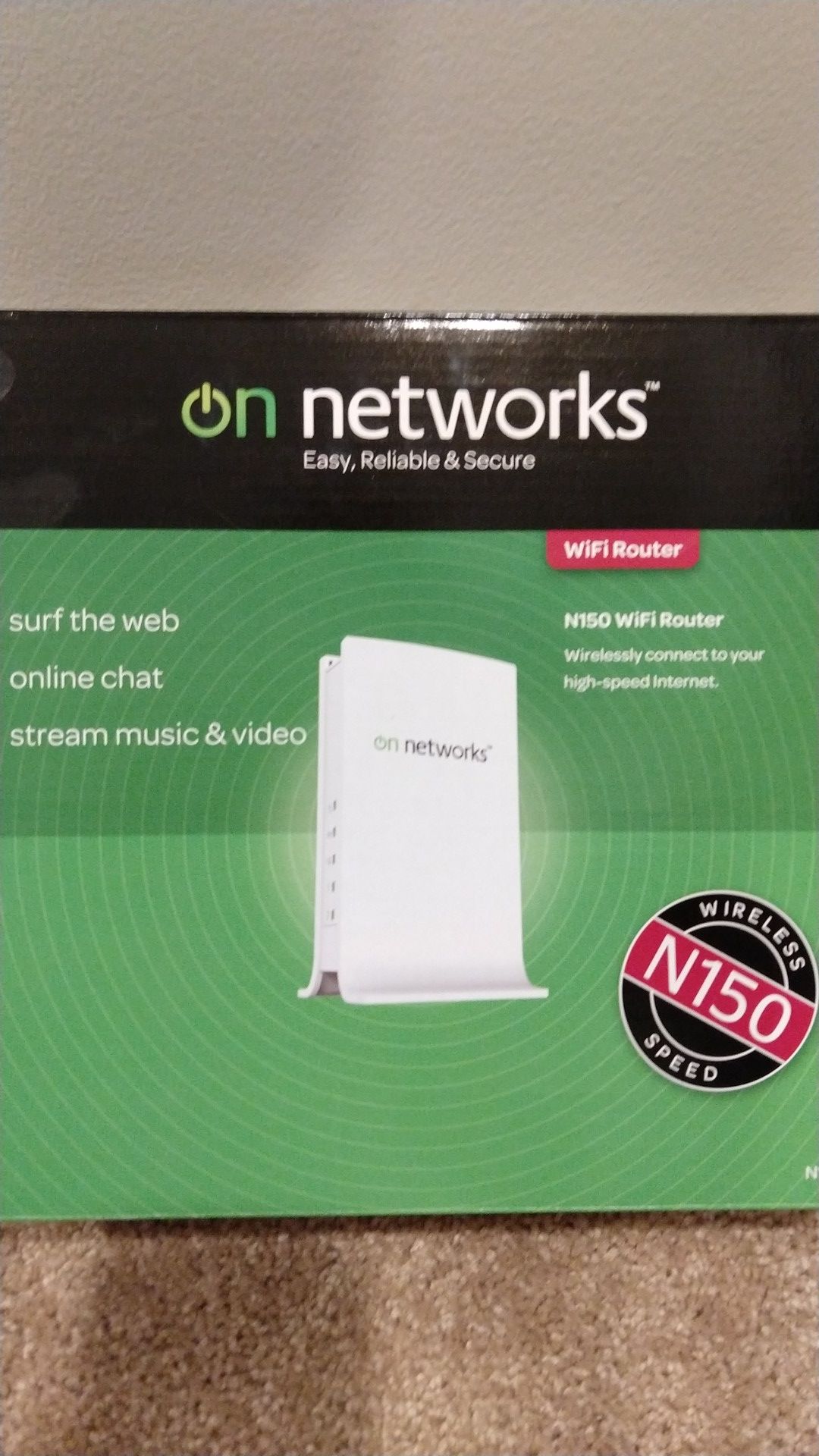 On networks N150 wifi router flashed with OpenWRT $5