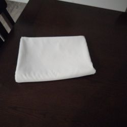 132" X 90" White Tablecloth 