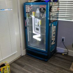 LIMITED EDITION (BEER + BEVERAGE) NOS ENERGY DRINK FRIDGE / XL Mini Fridge