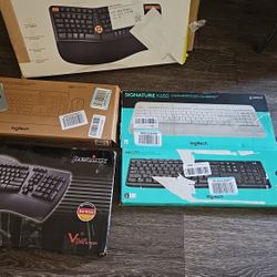 Key Boards, Wireless And Wired, And Keyboard And Mouse Combo