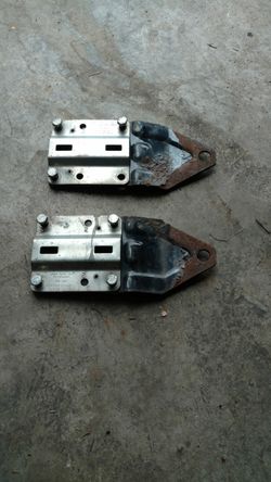 Camper tie down brackets