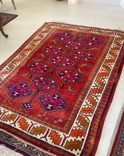 Circa1930s ANTIQUE CAUCASIAN HERIZ SERAPI VISS ESTATE SALE CAUCASIA 5x6.5 RUG
