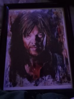 Walking Dead painting