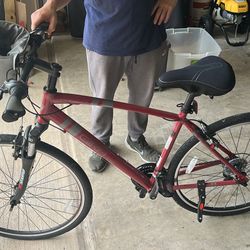 Ozone 500 Women's Gira Paseo 700c 21-Speed Hybrid Bike