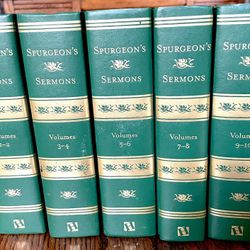 Spurgeon Sermons 5 Volumes Set