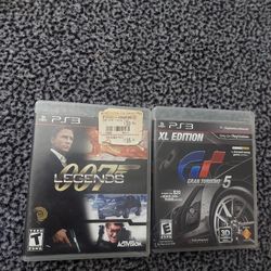 007 Legends And Gran Turismo 5 (PS3)