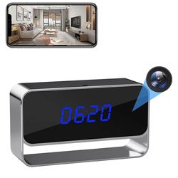 Alarm clock security camera