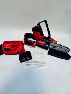 🔥 Milwaukee Fuel 6” Pruning Saw Hatchet  + 4.0 M12 Battery + M12 Charger