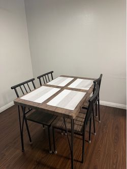 Dining room table for four