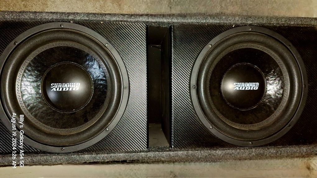 Sundown Audio Ev4 12s. ( Basically In New Condition ) Comes In A Prefab Box
