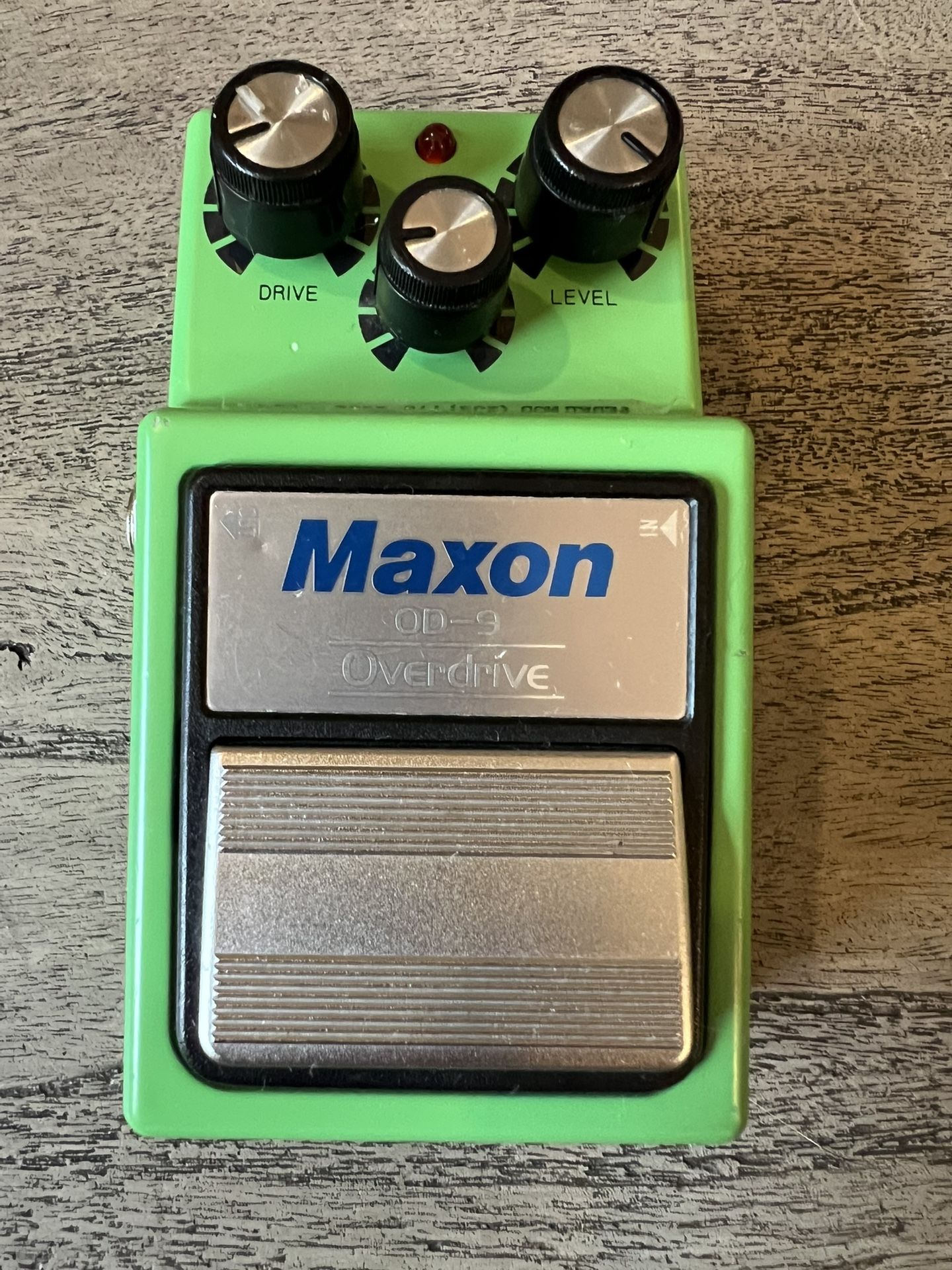 Maxon OD-9 Overdrive Pedal With Analogman Mod