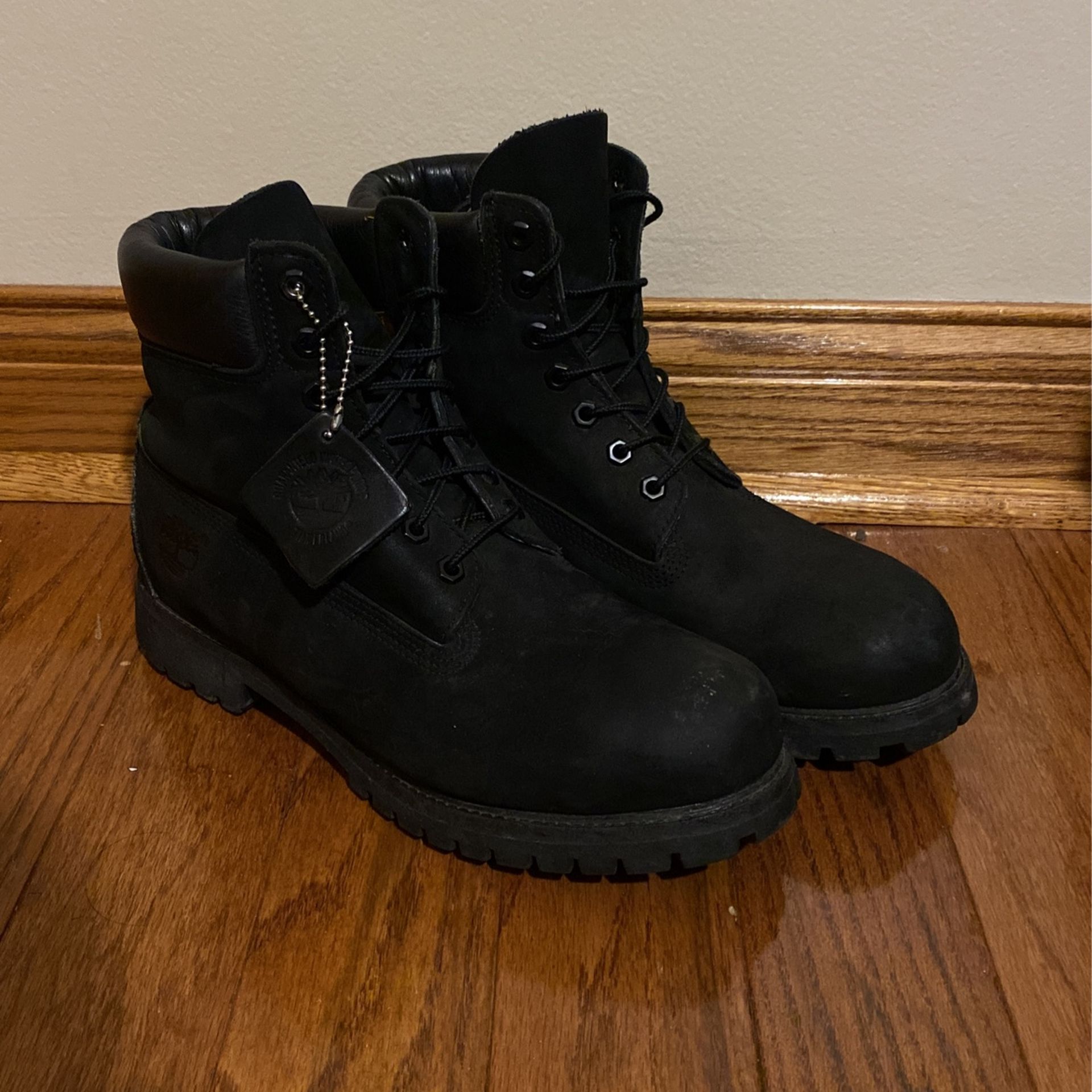 Black Timberland Boots