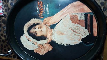 Vintage coke tray