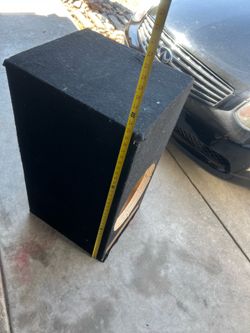 Custom 15” subwoofer box
