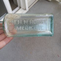 Horse Medicine Antique Bottle