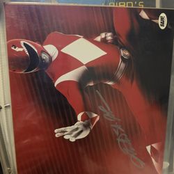 Power Rangers Austin St John Red Ranger Autographed 8x10 Bam Box COA