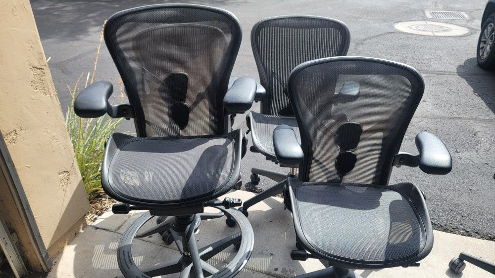 Remastered Herman Miller Aeron Office Desk Gaming Chairs
