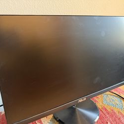 2 ASUS Monitors With hdmi Cords And Power Cables