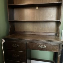 Bookcase Desk 