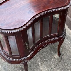 Kidney Shaped Tea/liquor cabinet