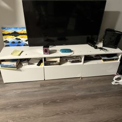 White TV Stand