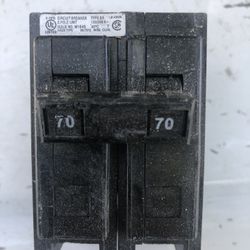 70 amp breaker
