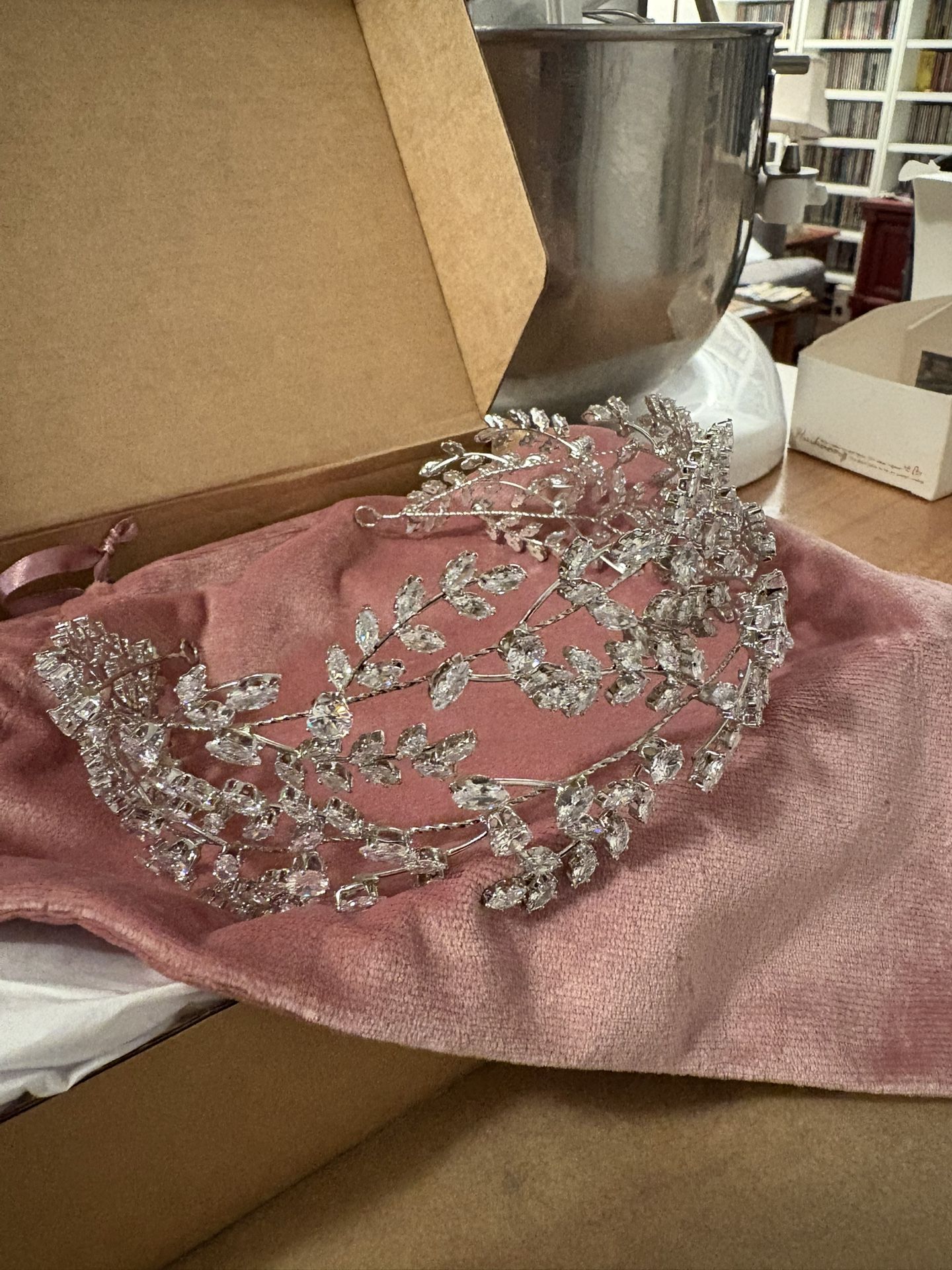 Swarovski crystal Tiara - Vines