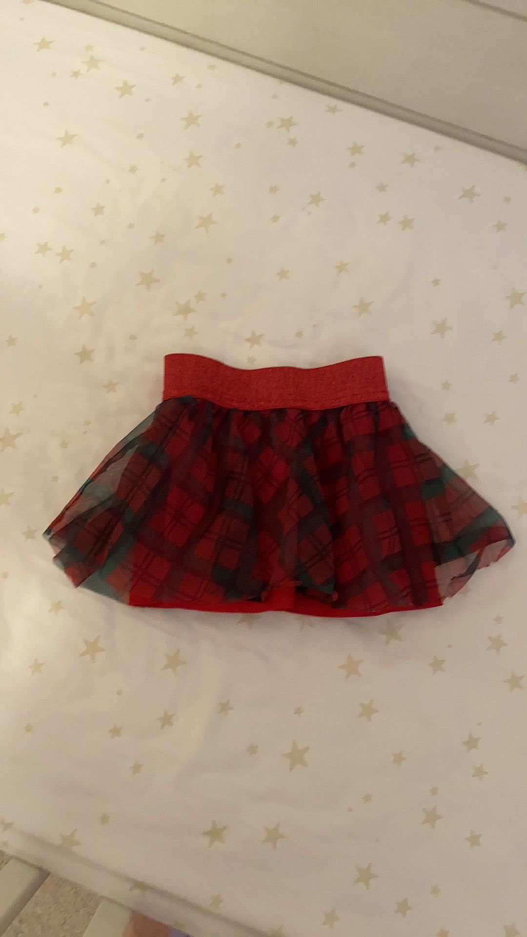 HOLIDAY TIME tulle Baby Skirt