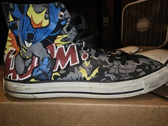 Batman ALL STAR Chuck Taylor Converse SIZE 11