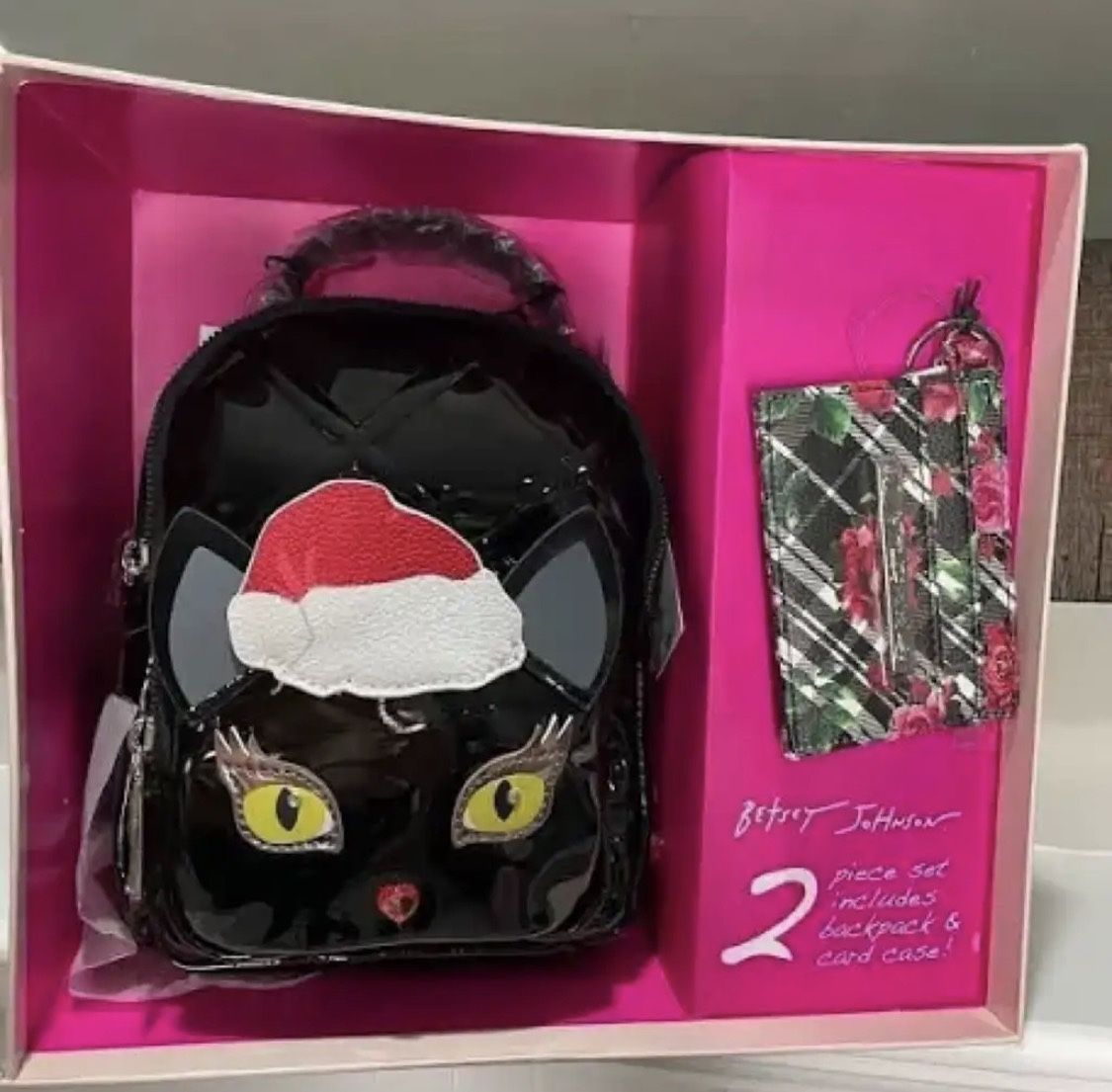 Betsey Johnson Cat Set !!!!
