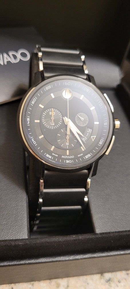 Movado Watch Mens Strato... NEW!