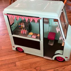 Our generation ice cream truck for 18 inch dolls like American girl etc.