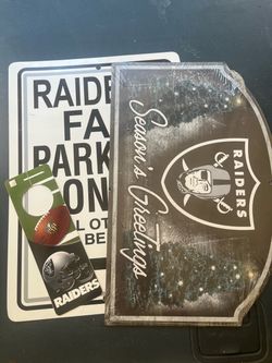 Raiders Home decor Set