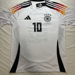 Musiala #10 Germany Home Jersey White  (Kit) Euro Edition