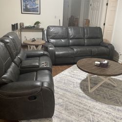 Steve Silver Reclining Sofa Set 