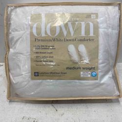 Charter Club Down | Premium White Down Comforter for Twin Bedl Unopened