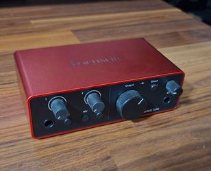 Focusrite Scarlett Solo 4th Gen USB Audio Interface