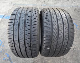 2 USED TIRES PIRELLI 245/40/19