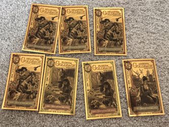 Lot of 7 Goldbacks (1/2 Goldback Notes)