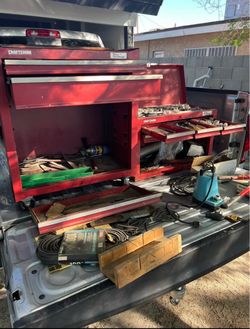 Craftsman Red Tool Chest Set