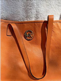 Michael Kors Tan Leather Tote Bag