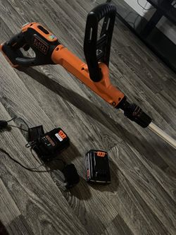 BLACK+DECKER 20V MAX* Weed Whacker Cordless String Trimmer and Edger