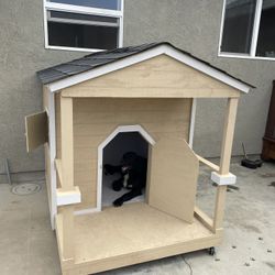 Custom Dog Houses.
